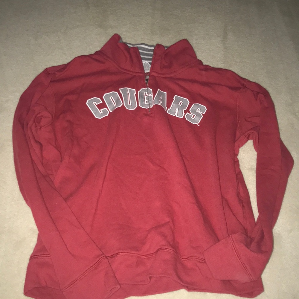 VS PINK Washington State University half zip!